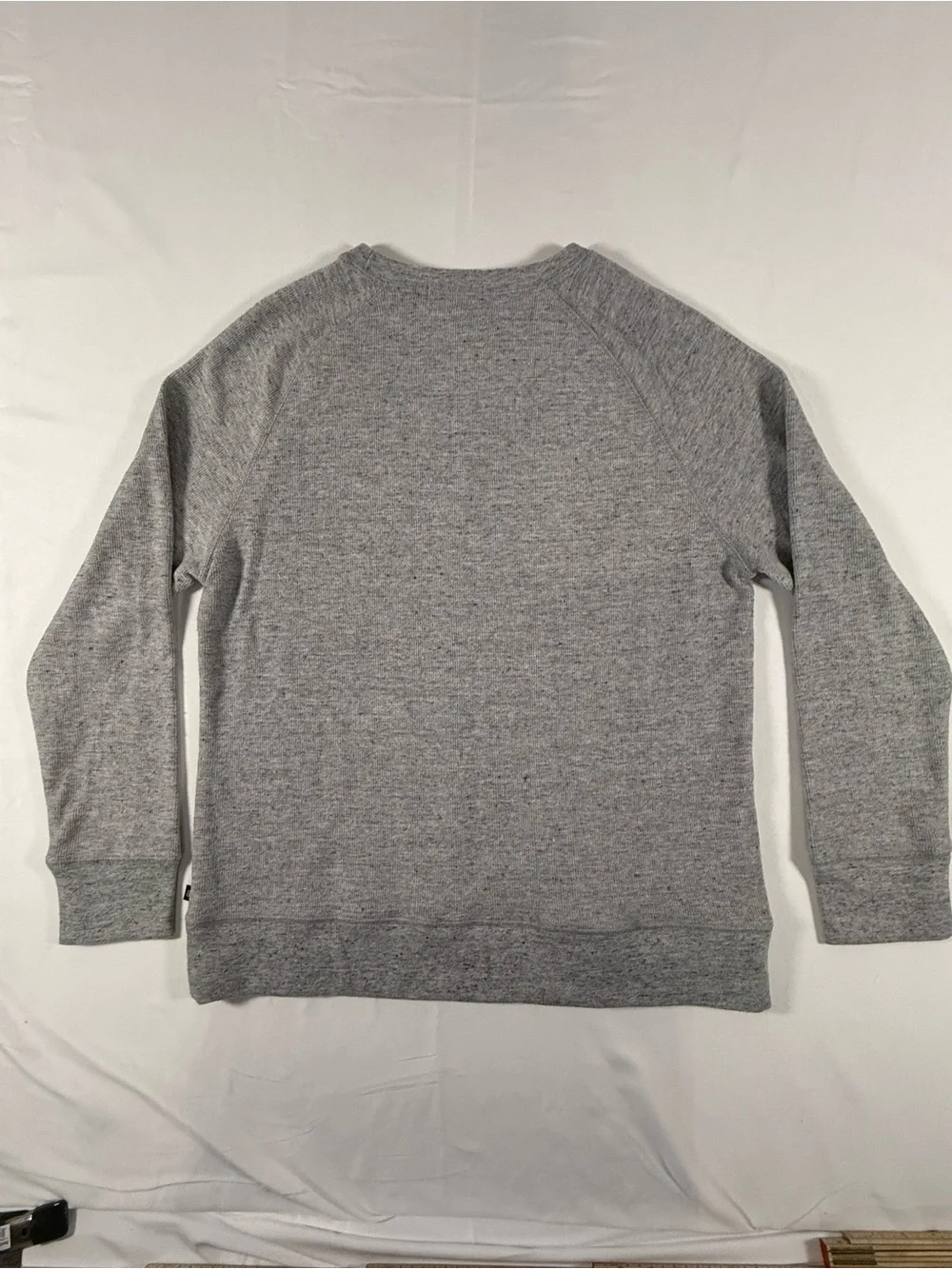 Banana Republic Gray Raglan Crewneck Sweater